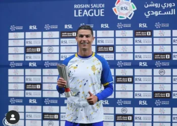 SPORTS: Ronaldo wins February player of the month award
