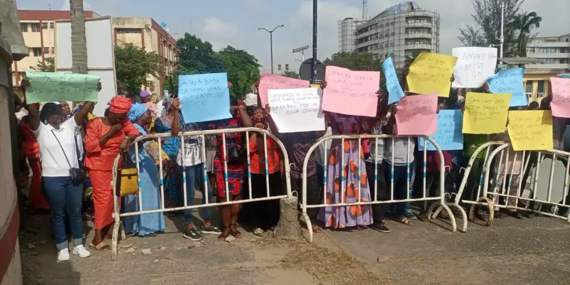 Women protest naked at US Embassy over 2023 election 1 Women protest naked at US Embassy over 2023 election