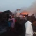 Just In: Spare part market largely owned by Igbos in Lagos, gutted by fire (Video)