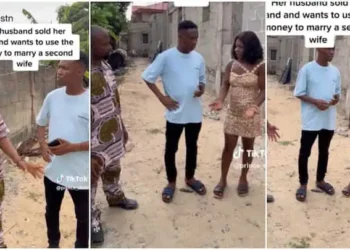 Nigerian Lady makes smart move as husband sell their land to marry second wife (Video)