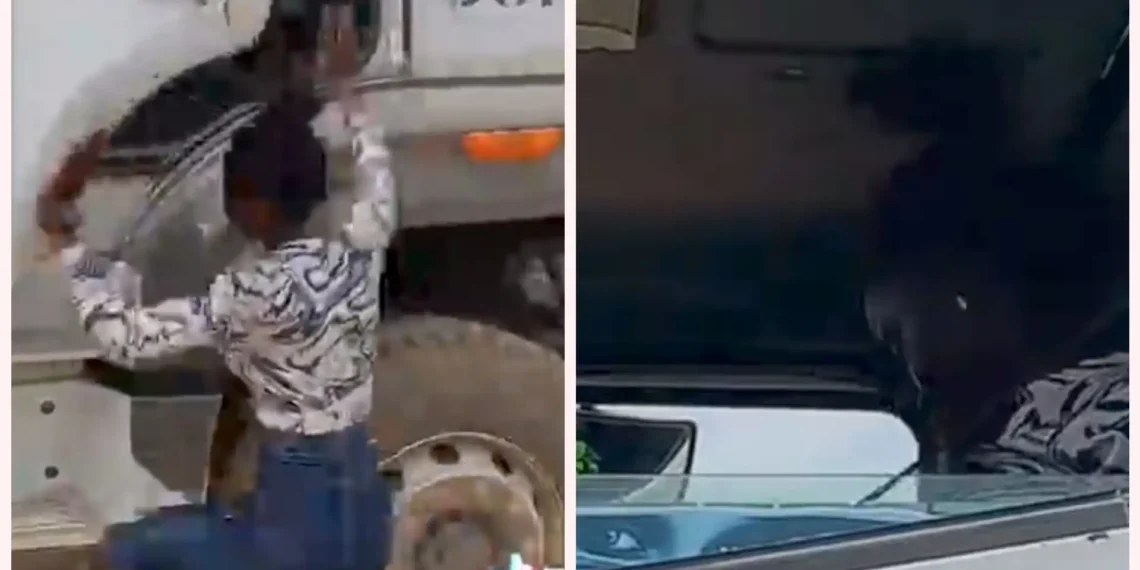 Watch Trending video of young female truck driver (video) 1 Watch Trending video of young female truck driver (video)