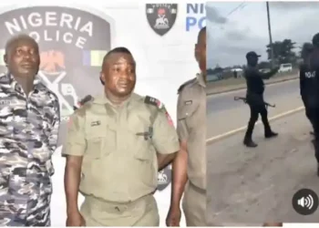Policemen seen in a viral video ass@ulting a man arrested, trial to commence soon