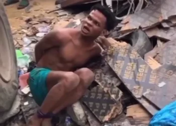 Traders seek urgent help after a certain big boy ran mad at Tejuosho Market, Lagos