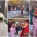 Emotional moment bride gives elder sister wedding bouquet (Video)