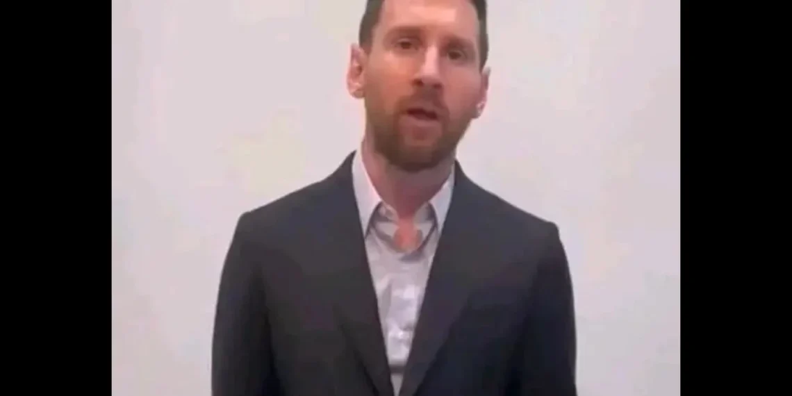 No Media, No Broadcast - Fans praise Messi for apologizing in the most humblest way 1 No Media, No Broadcast – Fans praise Messi for apologizing in the most humblest way