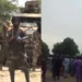 VIDEO: Hundreds of ex-Boko Haram, protest, block road to demand N30,000 allowance 9 VIDEO: Hundreds of ex-Boko Haram, protest, block road to demand N30,000 allowance