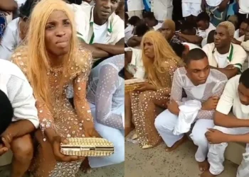 Nigerian Police Harvests Over 100 Suspects At Alleged ‘Same-S£x’ Wedding Ceremony In Delta