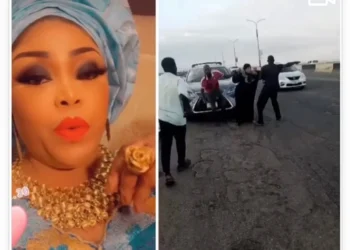 Lagos socialite, Farida Sobowale rescued after attempting to commit su!c!de (VIDEO)