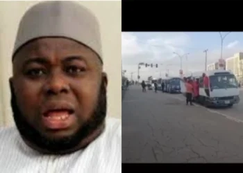 BREAKING: Asari Dokubo’s Boys storm Abuja street ahead of today’s Tribunal judgement (VIDEO)