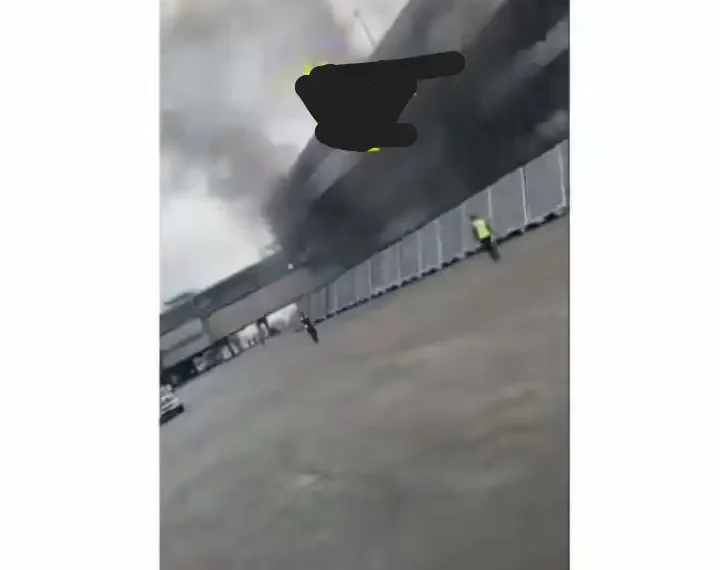Fire guts Lagos International Airport (Video)