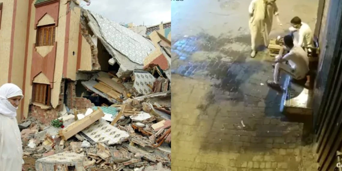 Footages from the 6.8 earthquake that struck Morocco (Video)