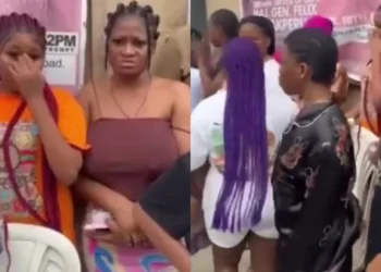 ‘Don’t Cover Your Face’ – Delta State Govt Exposes ‘Ashawo’ Quarters In Sapele (Video)