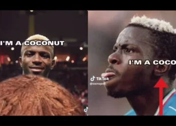 Osimhen to take legal actions against Napoli after they video mocked him 