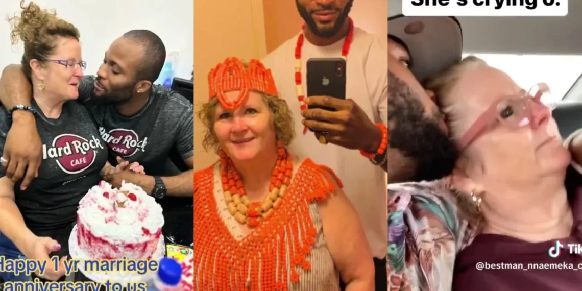 “Na Regina Daniels start am” – Netizens Reacts To Video Of A Nigerian Man & His Bride