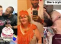“Na Regina Daniels start am” – Netizens Reacts To Video Of A Nigerian Man & His Bride