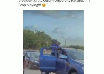 Viral Video of AL Qalam University Departmental President’s Lavish Convoy Raises Eyebrows (Video)