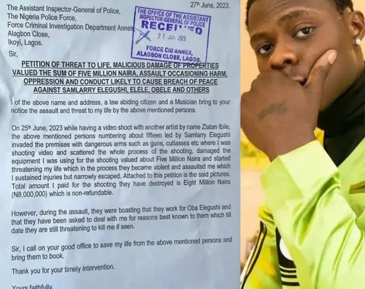 Mohbad’s filed petition against SamLarry, others surfaces online