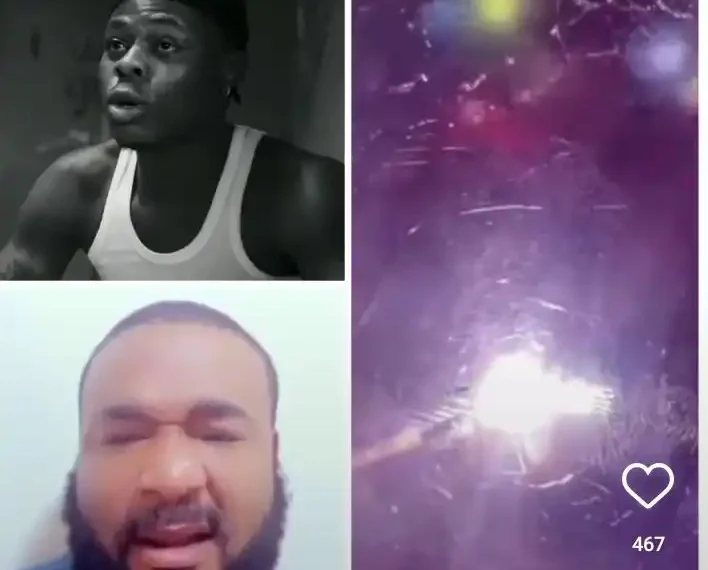 Alleged evidence of SamLarry celebrating Mohbad's death surfaces online (Audio) 1 Alleged evidence of SamLarry celebrating Mohbad’s death surfaces online (Audio)