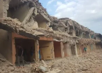 Tragedy struck as building collapse in Anambra