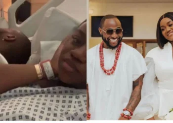 Davido and Chioma welcome a set of twins (Photo)
