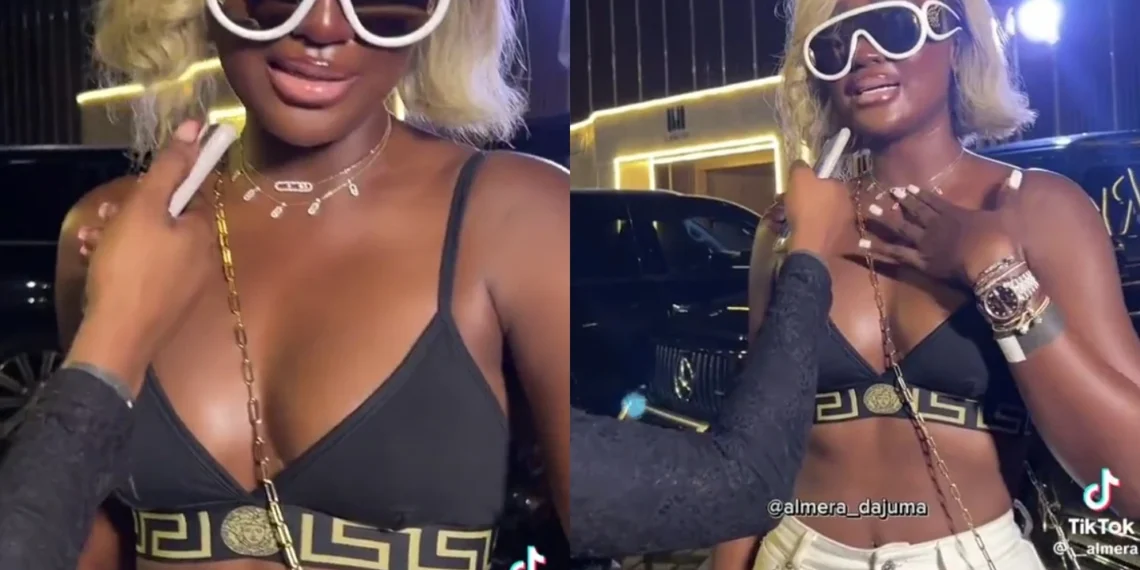 “Na Person Papa Dey Fund Am” – Fans React To Tolu Bally’s Outfit Worth N36.7 Million