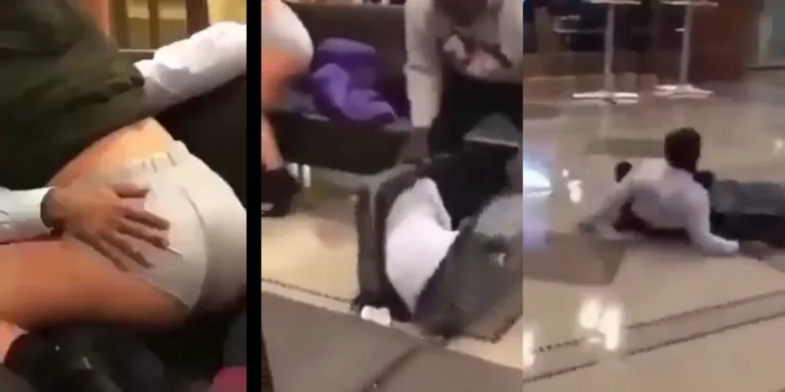 See what a man did to a guy he caught with his girl (Video) 1 See what a man did to a guy he caught with his girl (Video)