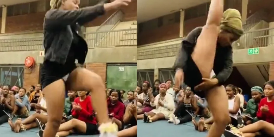Viral video of another virgin Zulu girl exhibiting her dance steps 1 Viral video of another virgin Zulu girl exhibiting her dance steps