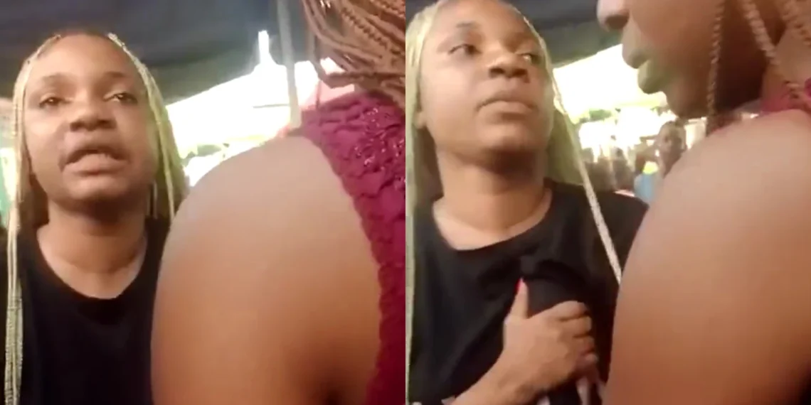 Lady's ßr£A$T disappears at Keffi Market - WATCH VIDEO  1 Lady’s ßr£A$T disappears at Keffi Market – WATCH VIDEO