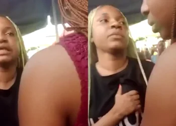 Lady’s ßr£A$T disappears at Keffi Market – WATCH VIDEO 