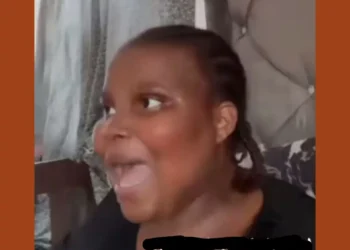 Lady gifts her newly married neighbors a fridge that shocks (Video)