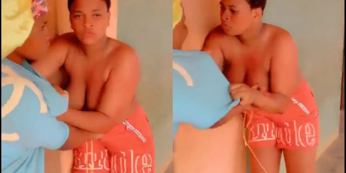 NYSC Girl Gets Humiliated By Wives Of 4 Men She Slept With [VIDEO]