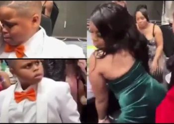 Boy Sheds Tears As He Watched A Man Grind His Mom In A Party [VIDEO]