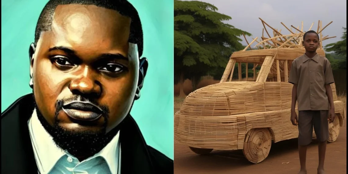 "His Mates Are Building Robots In China" - X Users Mock A Young Boy’s Work Of Art 1 “His Mates Are Building Robots In China” – X Users Mock A Young Boy’s Work Of Art