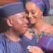 Loved up marriage video from Miss Universe Nigeria and her Billionaire Husband (Video)