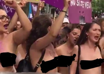 Finnish women go braless to protest against men marrying only one wife (VIDEO)