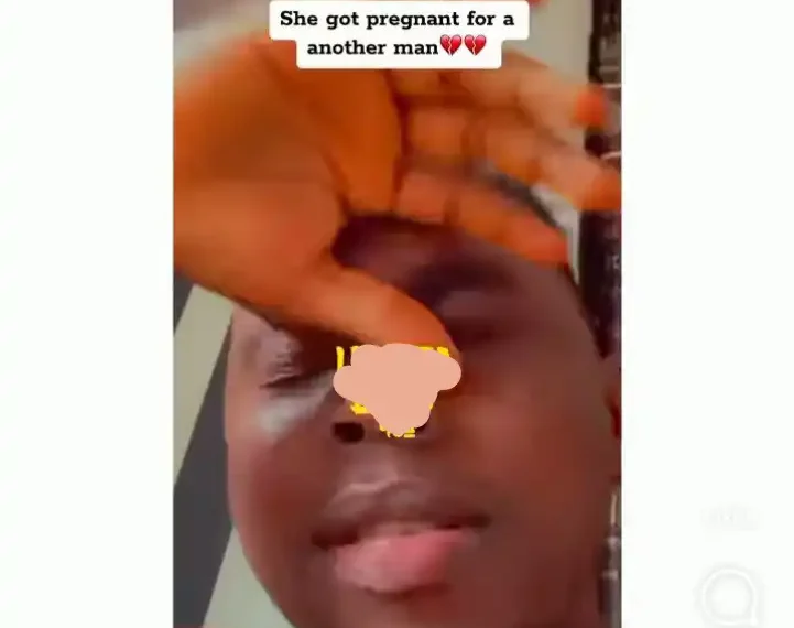 Man heartbroken as girlfriend of 3 years gets pregnant for another man 1 Man heartbroken as girlfriend of 3 years gets pregnant for another man