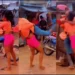 Brave Girl Seen Dishing Out Her Fighting Skills On A Man In A Market (VIDEO)