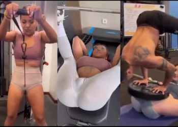 What Are They Training For? Lady Shocked To See What Happens At The Gym