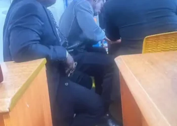 “Let it Begin”- Tonto Dikeh Shares Video of Very Dark Man in a Police Station