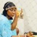 Nigerian woman makes dinner for her husband while receiving drip 10 Nigerian woman makes dinner for her husband while receiving drip
