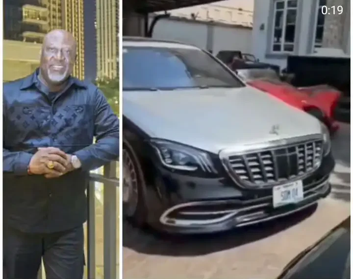 Over 4 Billion in a Garage - Man Reacts as Dino Melaye Flaunts His Fleet of Luxury Cars (Video) 1 Over 4 Billion in a Garage – Man Reacts as Dino Melaye Flaunts His Fleet of Luxury Cars (Video)