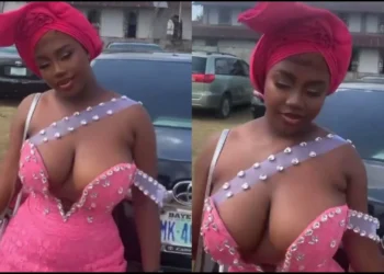 Not in my event! – Lady’s marriage outfit causes outrage