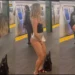 Lady goes viral for putting on her underwear in front of a train station