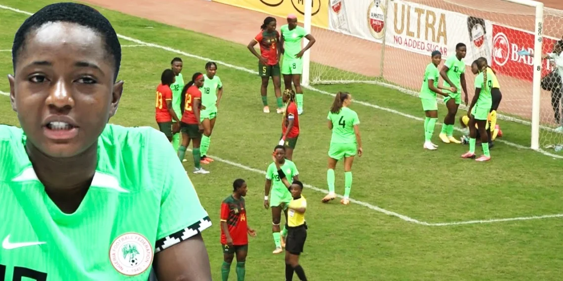 Live Juju In Game Between Cameroon Ladies And Super Falcons [VIDEO]