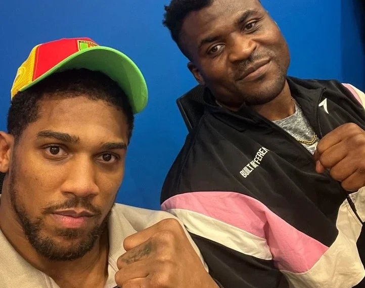 Hear what Anthony Joshua told Ngannou immediately after destroying him in the ring 1 Hear what Anthony Joshua told Ngannou immediately after destroying him in the ring