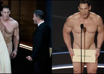 John Cena goes nàkéd to present costume design Oscar
