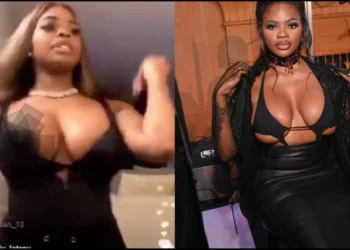 Is JT leaking herself on Instagram live on purpose?
