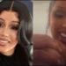 Cardi B flashes her b00bs out of excitement [VIDEO]