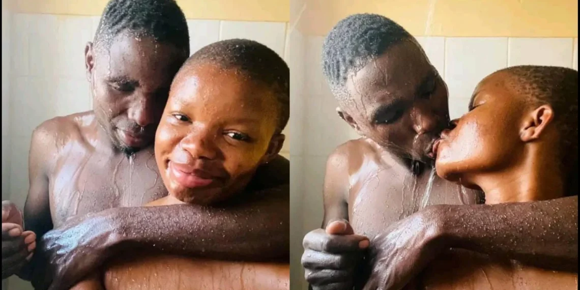 Nigerian man wishes his fans happy Sunday with photos of a minor 1 Nigerian man wishes his fans happy Sunday with photos of a minor