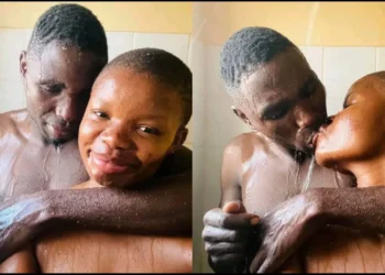 Nigerian man wishes his fans happy Sunday with photos of a minor